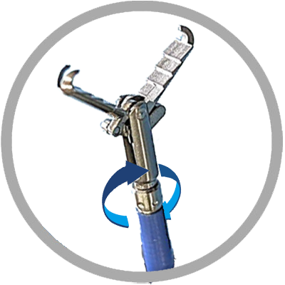 ディスポーザブル回転把持鉗子